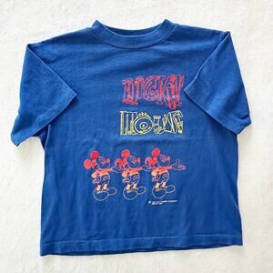 Vintage Allison Mickey Mouse Funky Graphic Tee: 6y